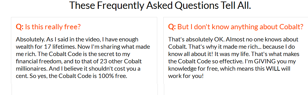 The Cobalt Code Scam Review