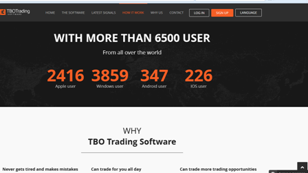 escroquerie de logiciel de trading tbo
