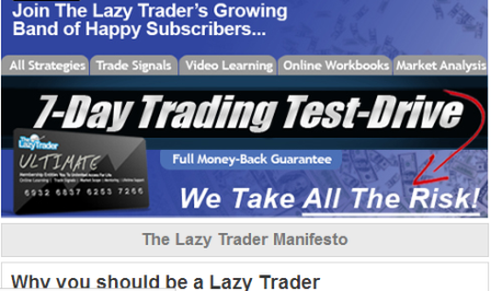 the lazy trader