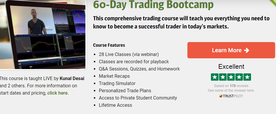 60 day trading boot camp by bulls on wall street