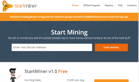 start miner review
