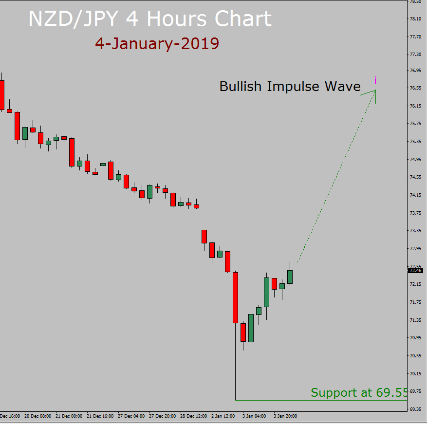 NZD / JPY Elliott Wave Pronóstico a largo plazo