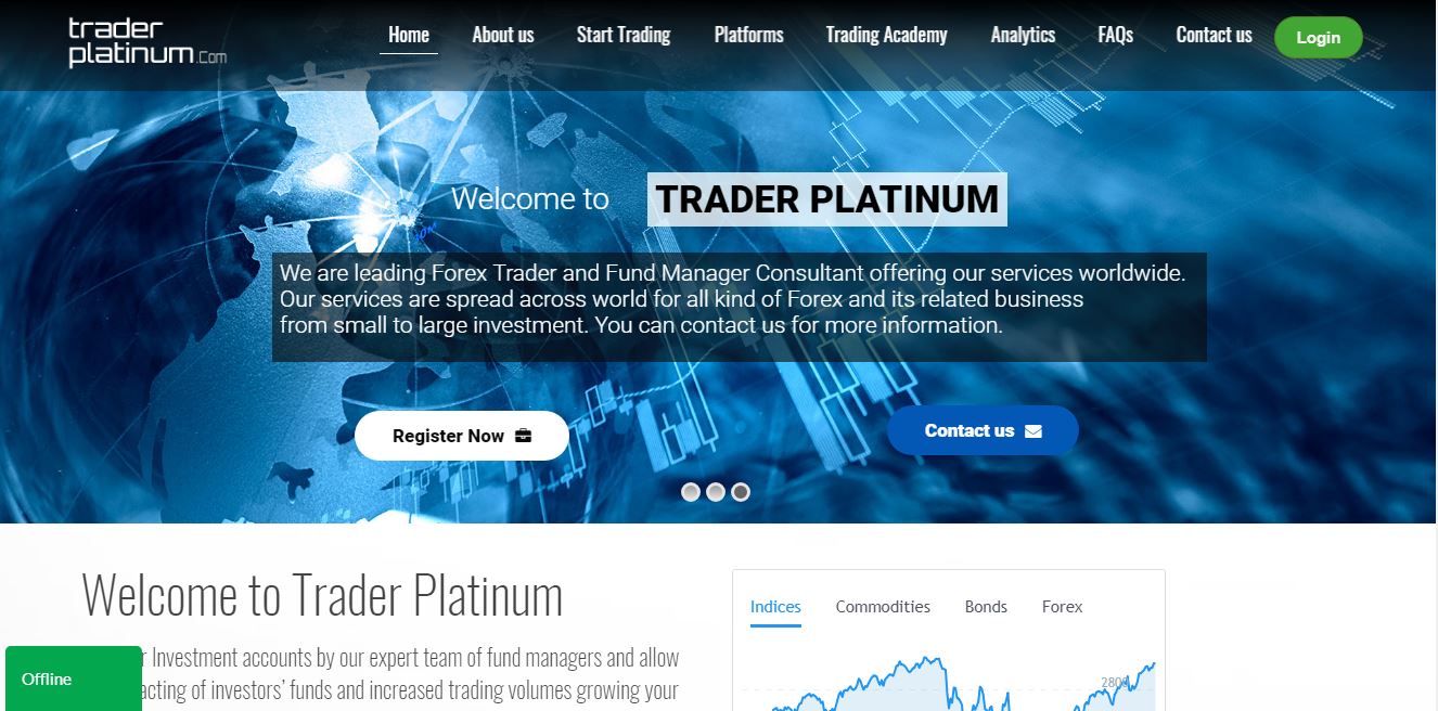 Platinum trader binary options review
