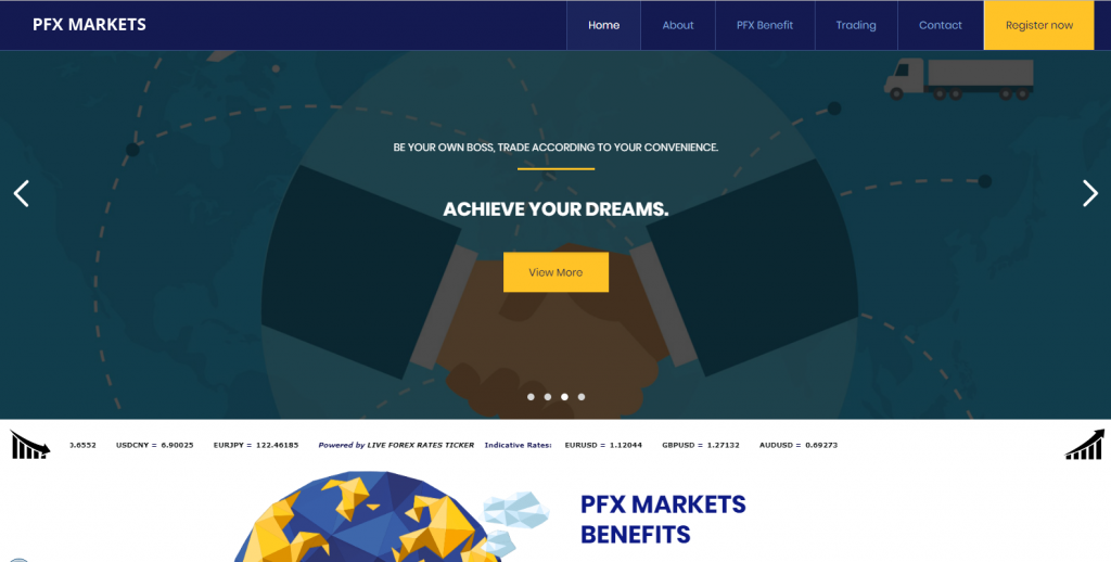 PFX Markets Fake Review