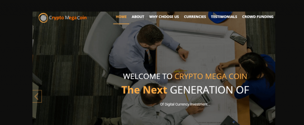 Crypto Mega Coin Review, Cryptomegacoin.com-platform