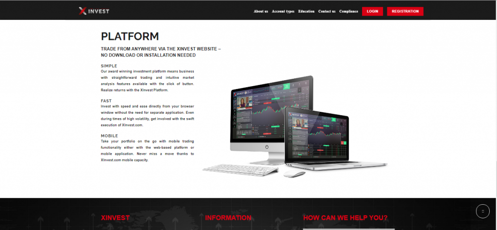 XInvest Trading Platform