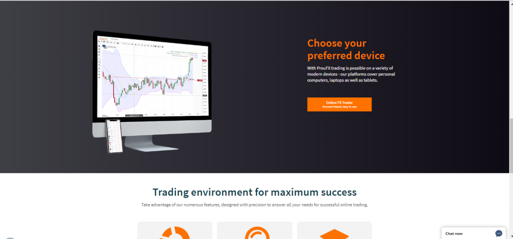 Plateforme de trading ProuFX