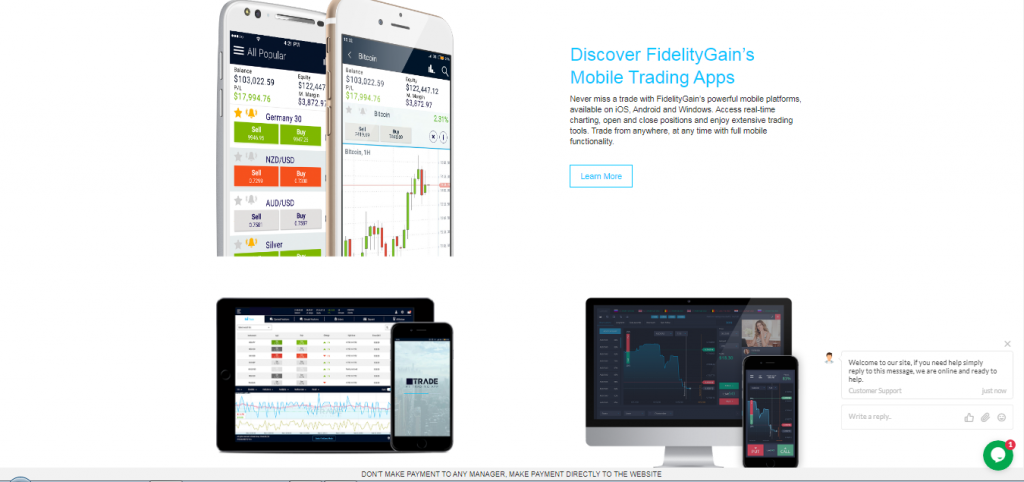 FidelityGain Trading Platform