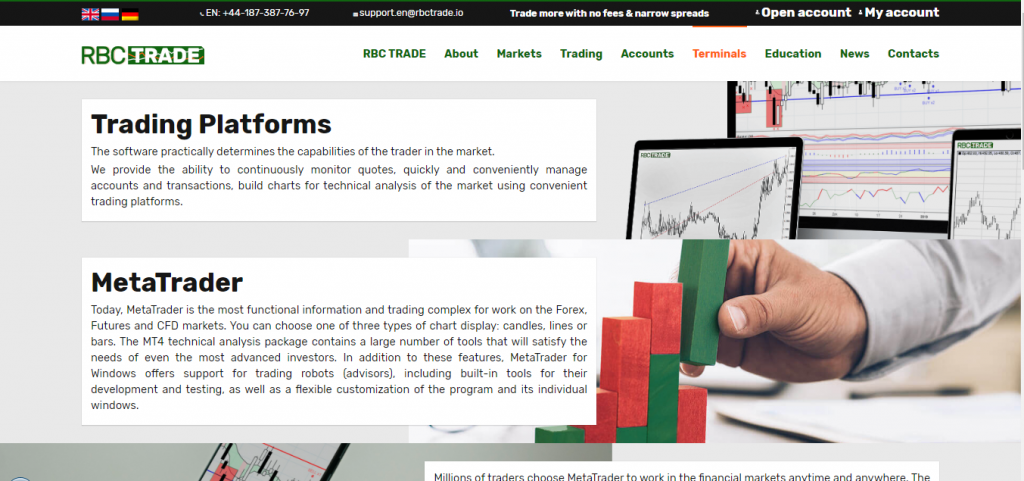 RBC Trade Trading Platforms