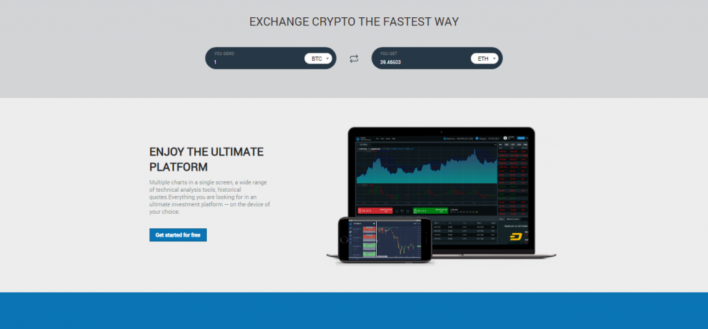 Plateforme de trading CapitalCoinX