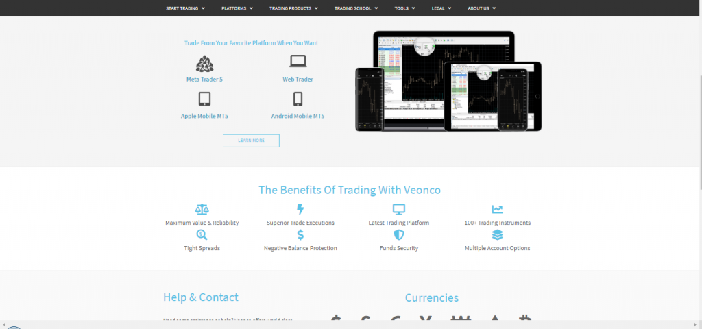 Veonco Trading Platform