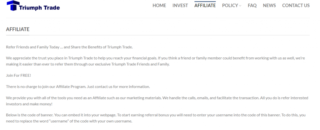 مراجعة احتيال TriumphTrade.biz ، شركة TriumphTrade.biz التابعة