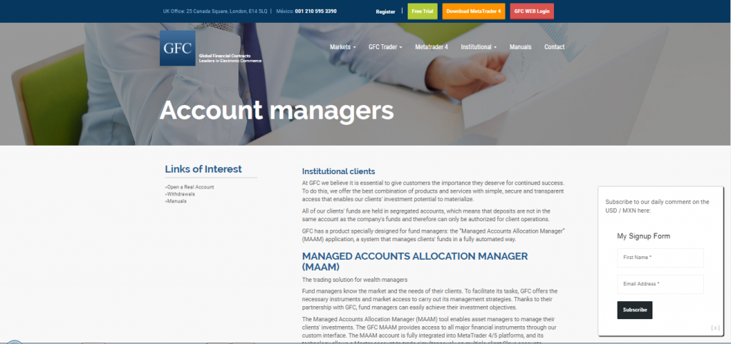 GFC Mercado-accountmanagers en -plannen