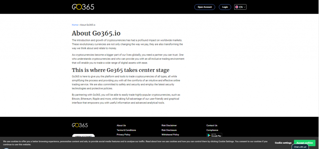 GO365.io À propos / Contexte / Historique