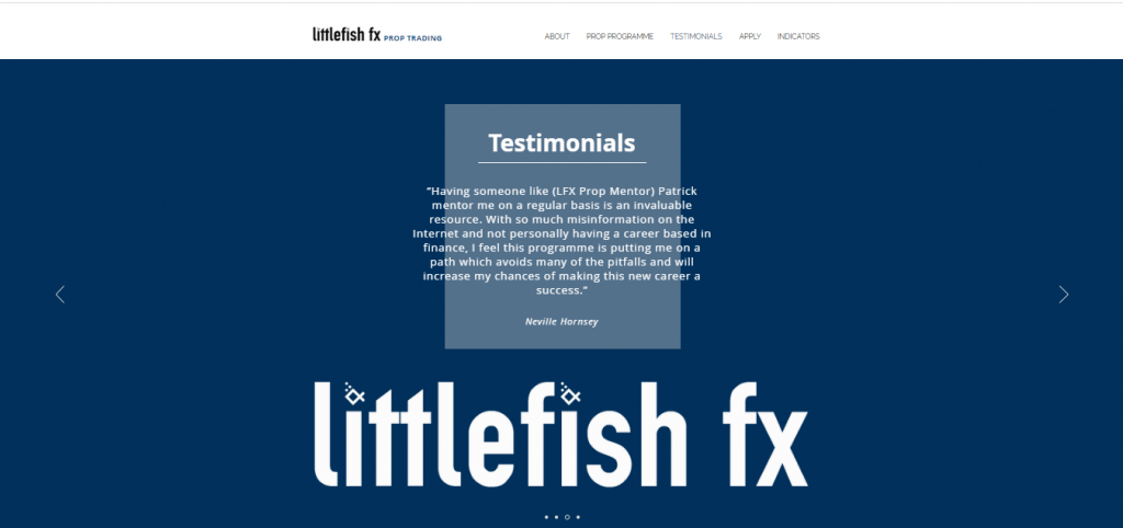 LittleFish FX False Testimonial