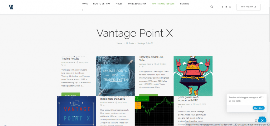 Vantage Point X Features