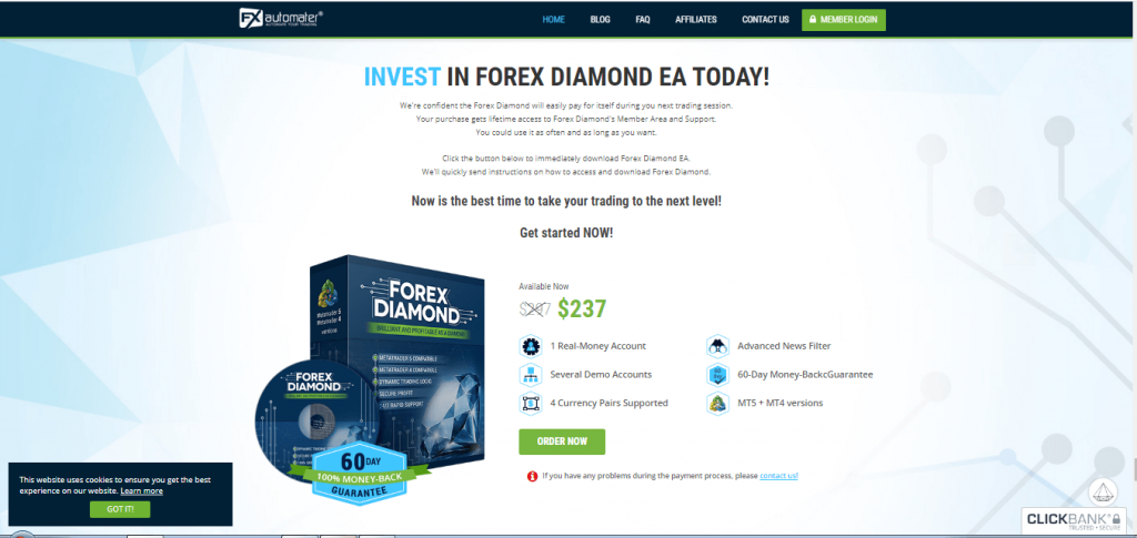 Forex Diamond Preis