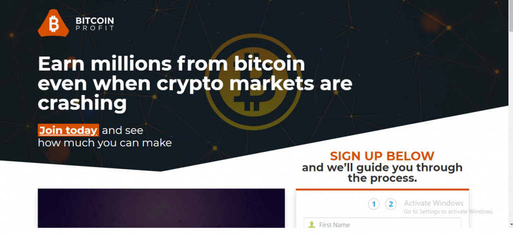 Recensione di Bitcoin Profit, piattaforma Bitcoin-profit-method.com
