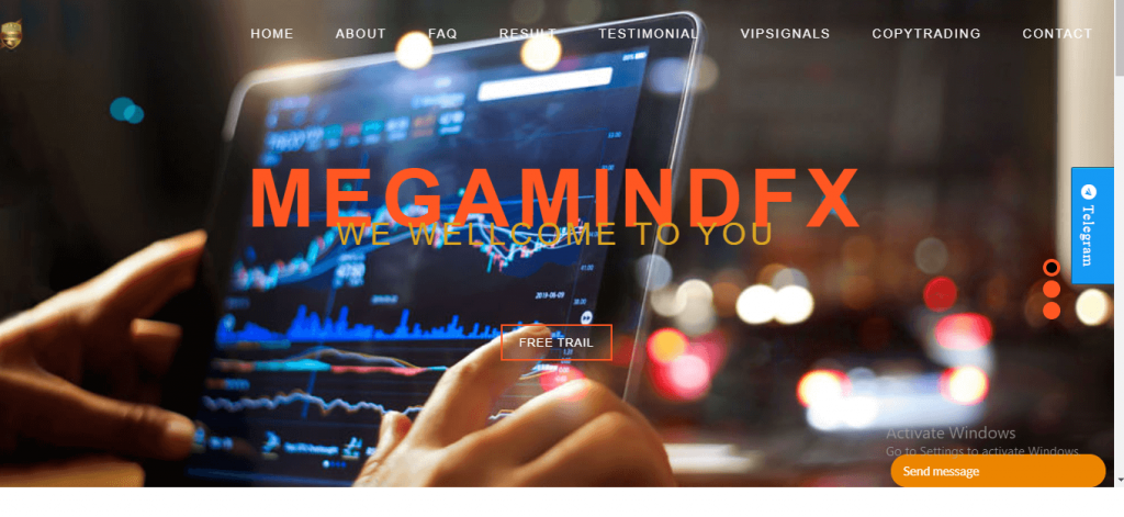 Megamind FX Signals Review, Megamindfxsignal.com-platform