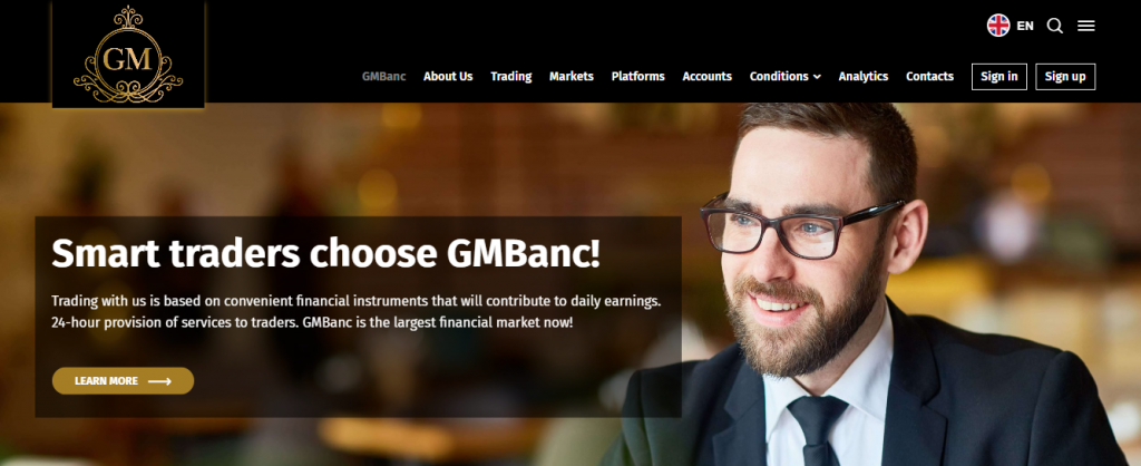 GMBanc Review, GMBanc-Plattform
