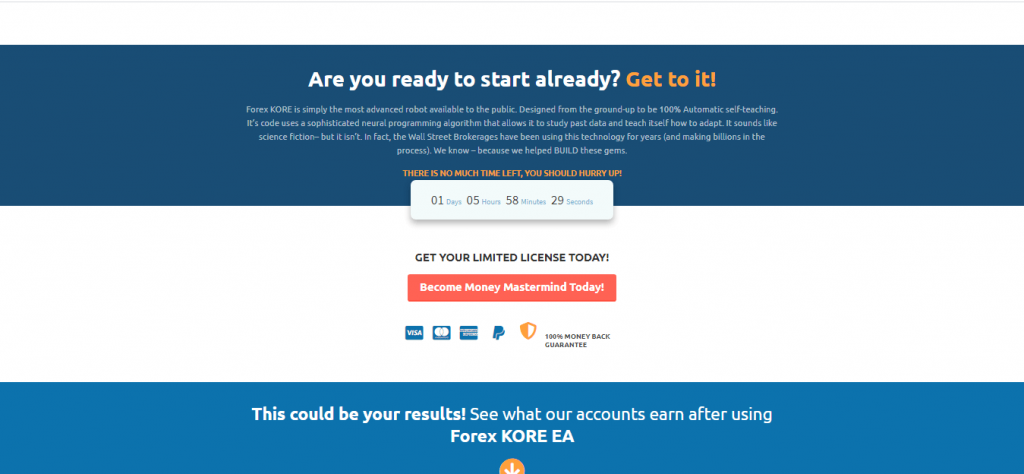 Forex Kore Payment Options