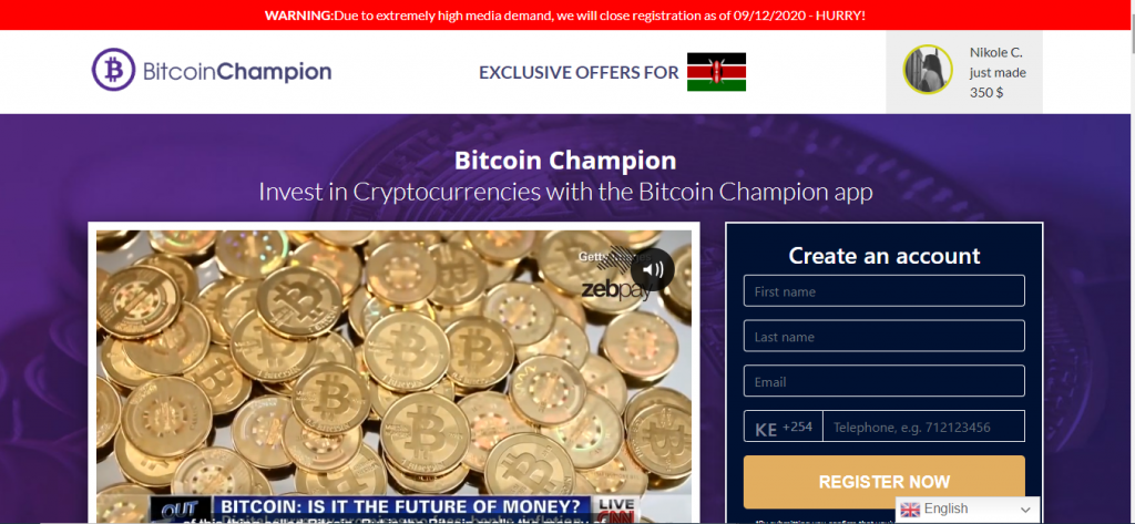 bitcoin champion scam