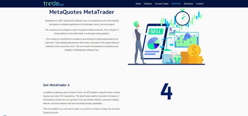 Trade 245 Trading Platform