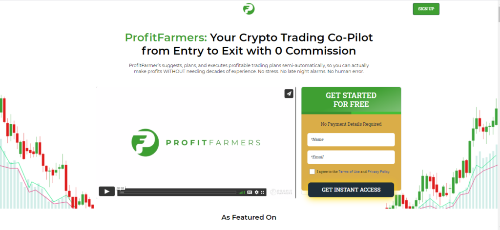 ProfitFarmers Krypto-Investitionsplattform