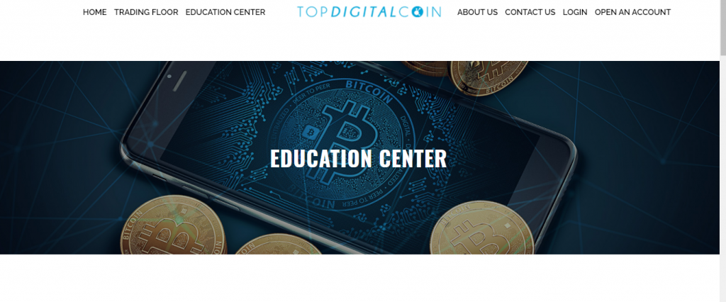 Revisión de TopDigitalCoin.com, Educación de TopDigitalCoin