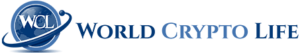 Logo de la vie mondiale de la crypto