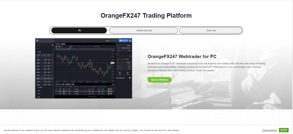 Zijn fondsen veilig bij Orange FX 247?