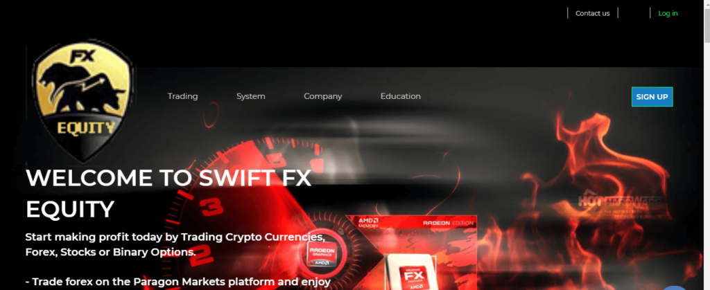 Examen des actions de Swift FX, Swift FX Equity Company