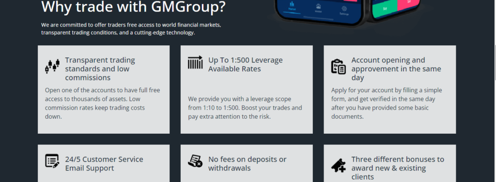 Reseña de GMGroup, empresa Gmgroup.pro