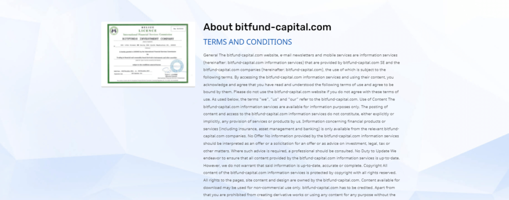 Een kort overzicht van Bitfund-Capital