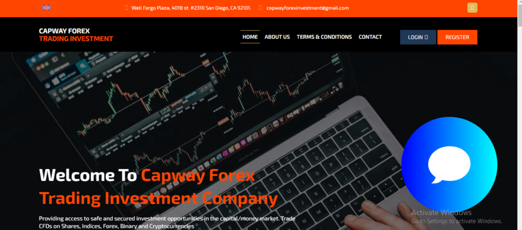 Revisión de inversiones de Forex Trading de Capway, Corredor de inversiones de Forex Trading de Capway