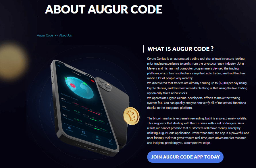 Augur Code Pros and cons