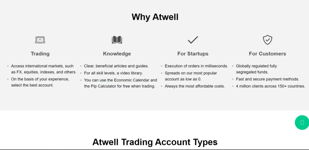 Atwellglobal.com Review, Atwellglobal.com-functies