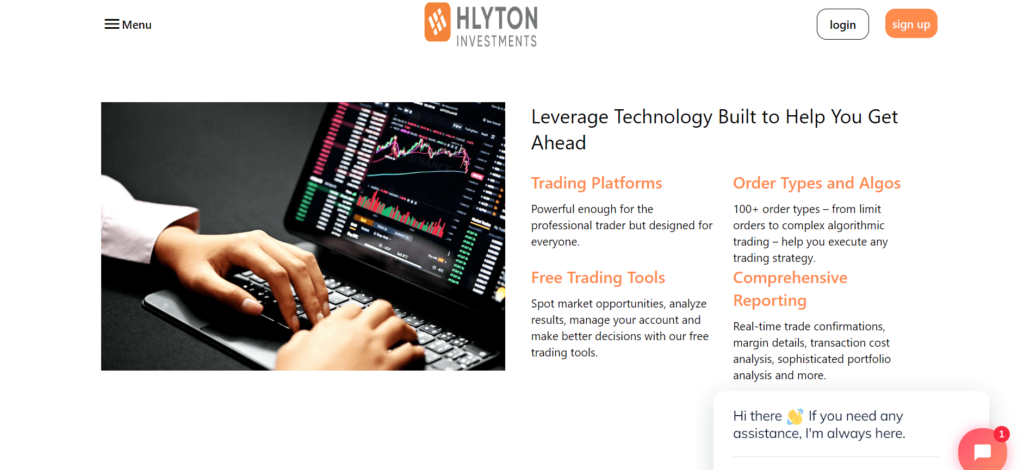 Hlytoninvestments.com Review, Hlytoninvestments.com Features 