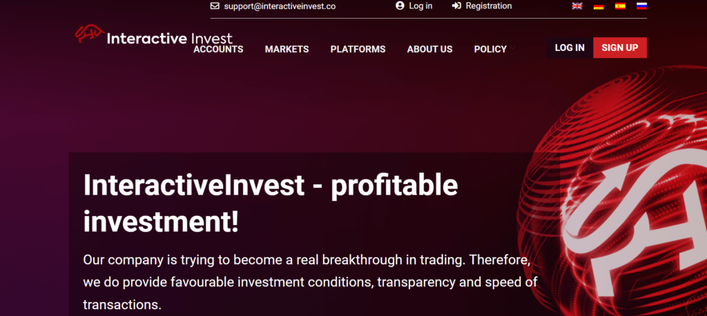 Recensione Interactiveinvest, Società Interactiveinvest
