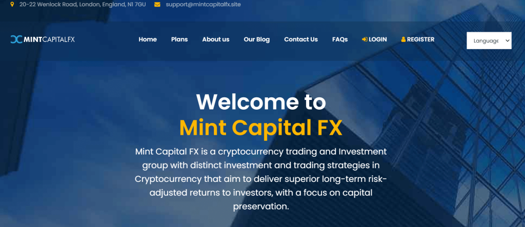 Mint Capital FX Review, Mint Capital FX Company
